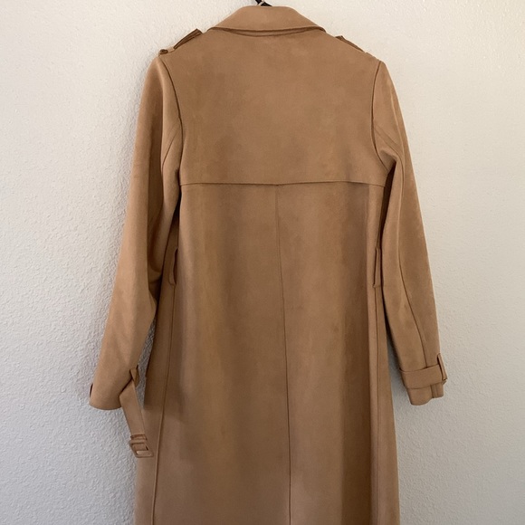 Zara faux suede coat - Picture 3 of 3